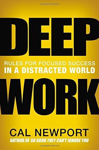 Deep Work by Cal Newport — book cover