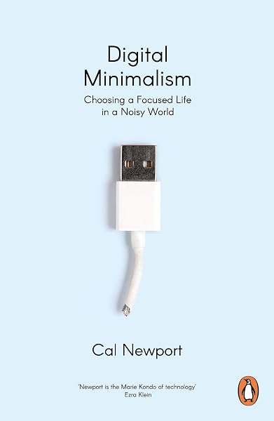Digital Minimalism by Cal Newport — book cover