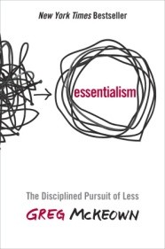 Essentialism by Greg McKeown — book cover